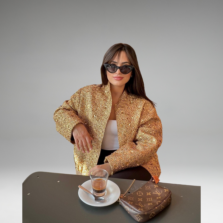 Aelith - Veste Brodée de Sequins