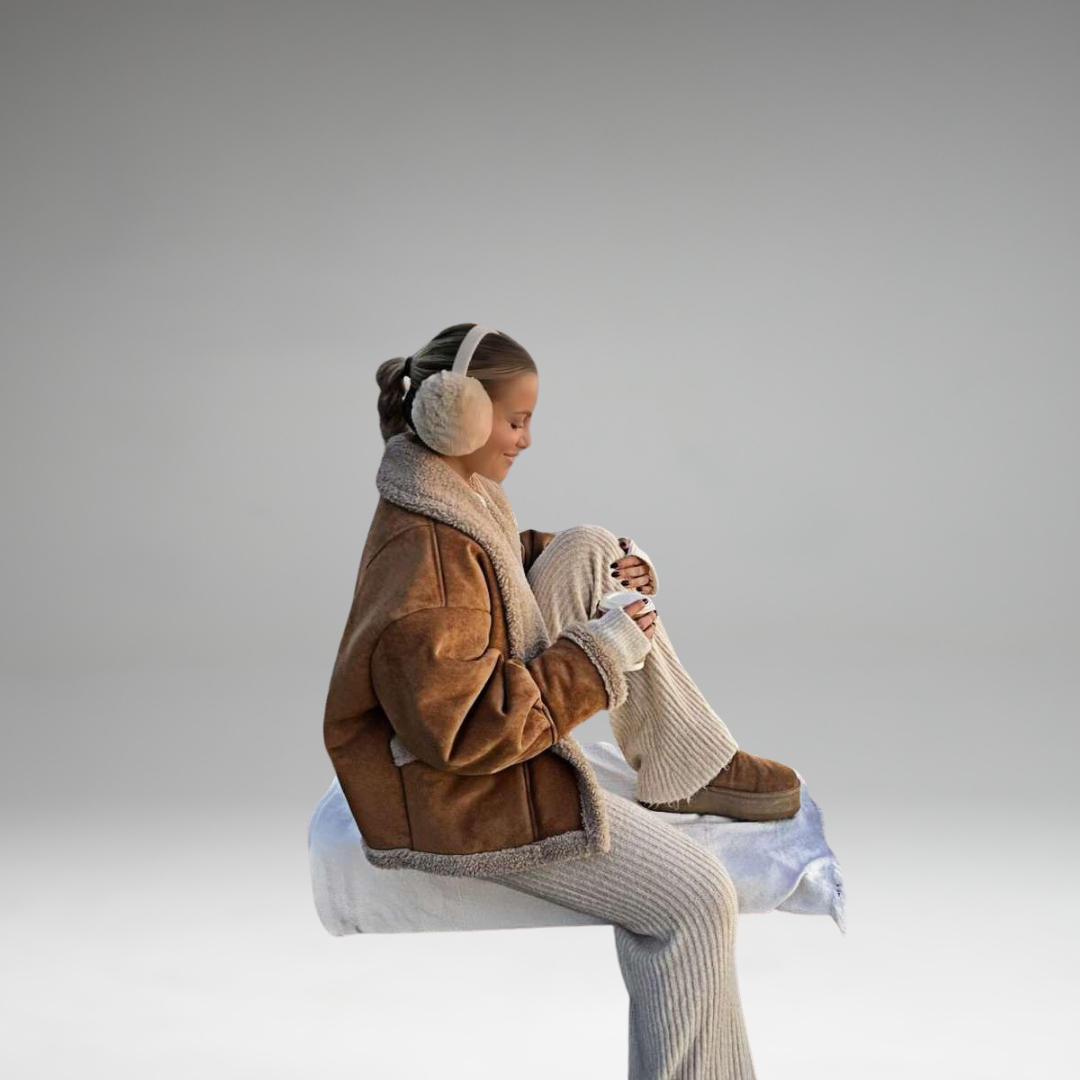 Anoura - Veste en Fleece avec Col Contrasté