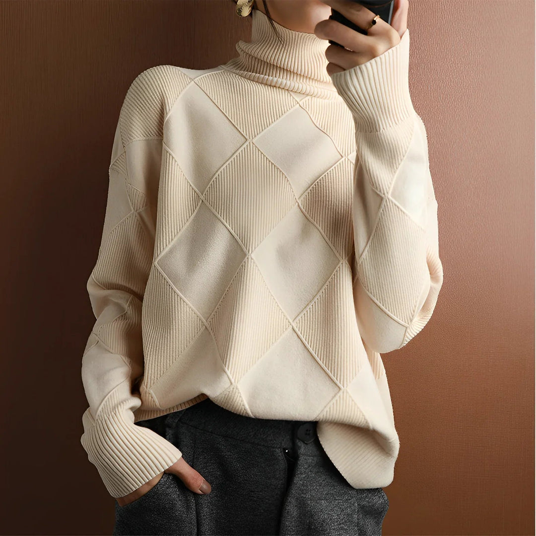Zara - Pull Col Roulé Décontracté
