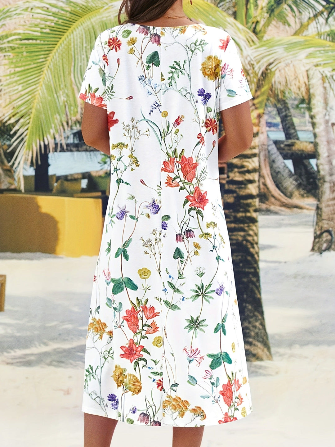 Isla – Robe à Imprimé Floral