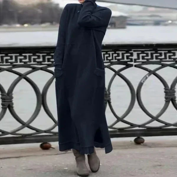 Wafa - Robe Longue Élégante et Confortable