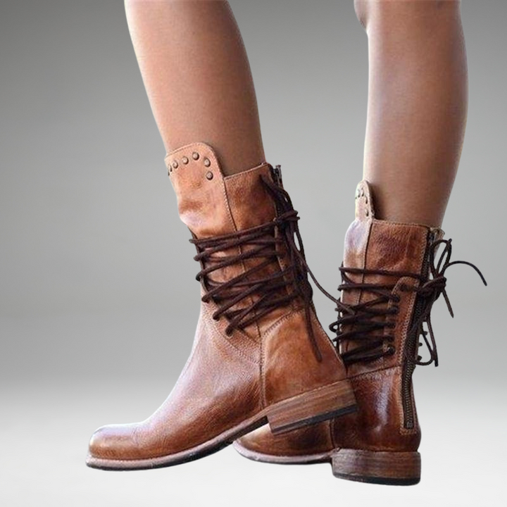 Bottes en cuir Aruna Tahi (Nouvelle Collection)
