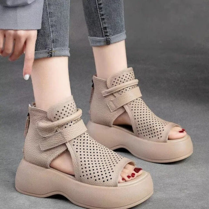 Federica™ - Sandales orthopédiques en cuir intemporelles