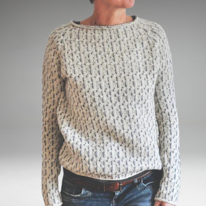ANDREA - PULL TRICOTÉ AJUSTÉ