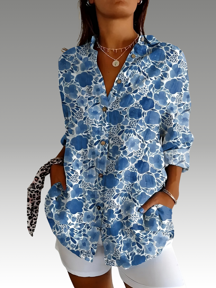 Amara™ - Chemise Boutonnée Imprimée