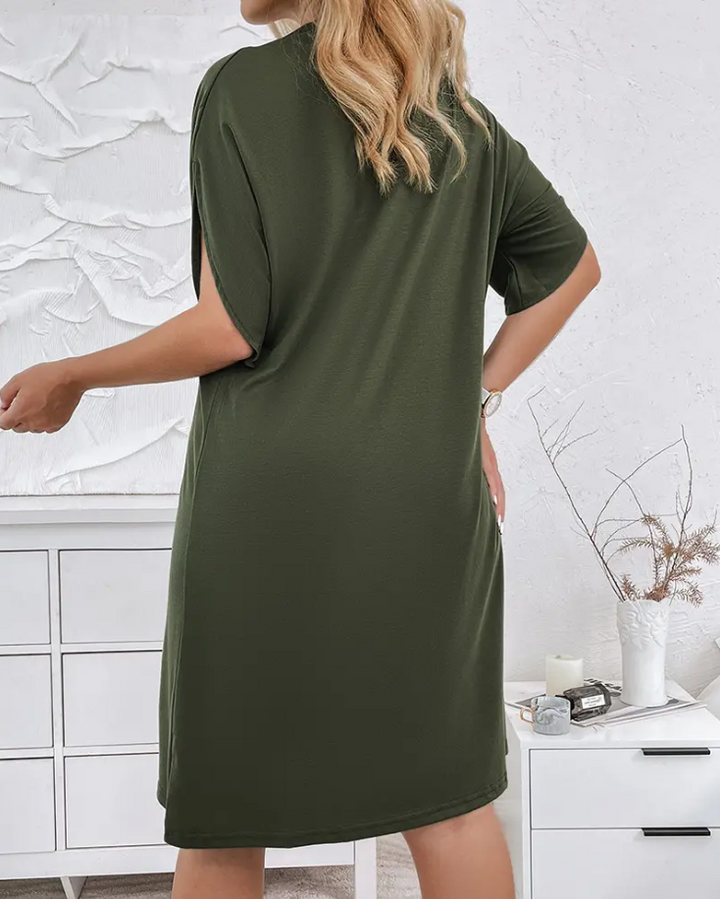 Clairene™ - Robe élégante à manches mi-longues pour femmes