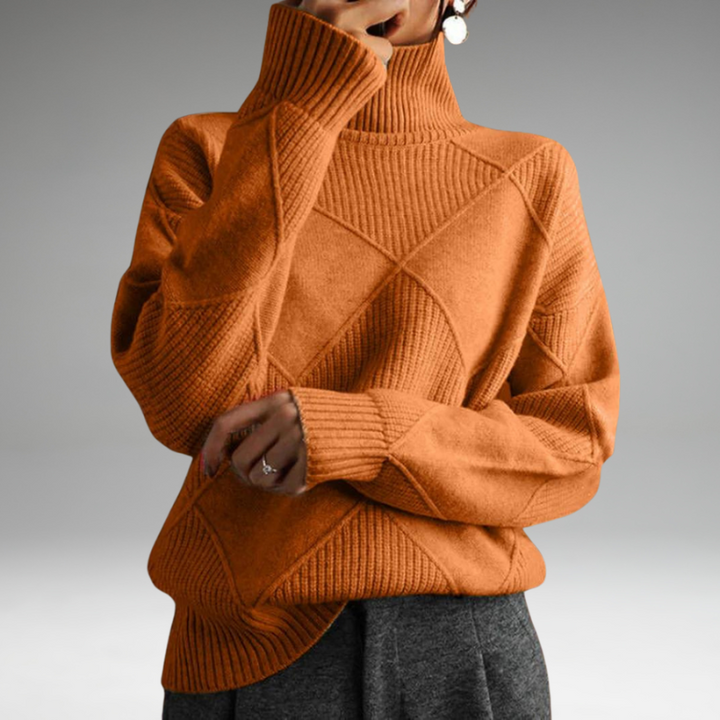 Avery | Col roulé en tricot doux