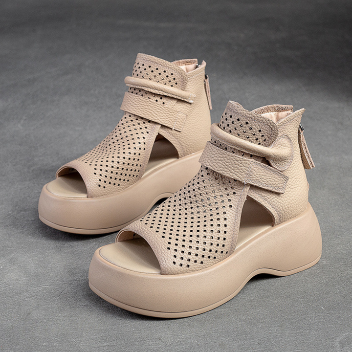 Federica™ - Sandales orthopédiques en cuir intemporelles