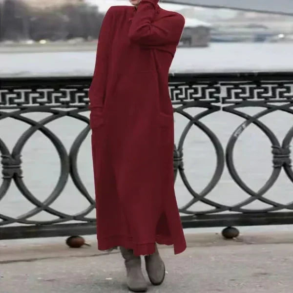 Wafa - Robe Longue Élégante et Confortable