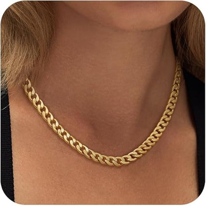 Collier Chunky Cuban Link | Or