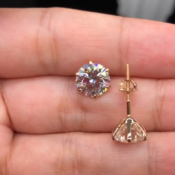 Boucles d'oreilles Tera | Or blanc