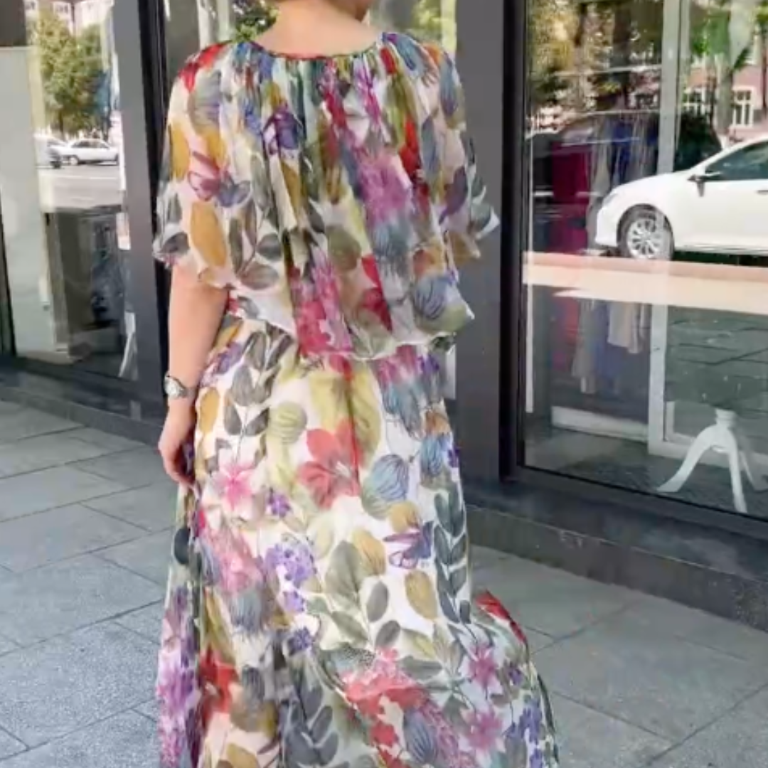 Donna™ - Robe Maxi Fleurie pour Femmes