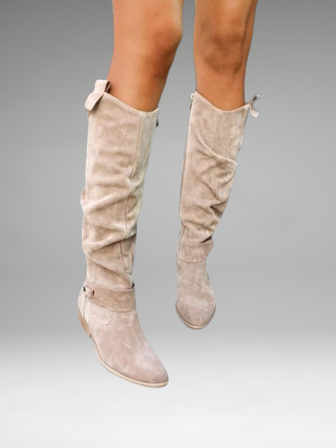 Bottes en cuir Allison (Nouvelle collection)