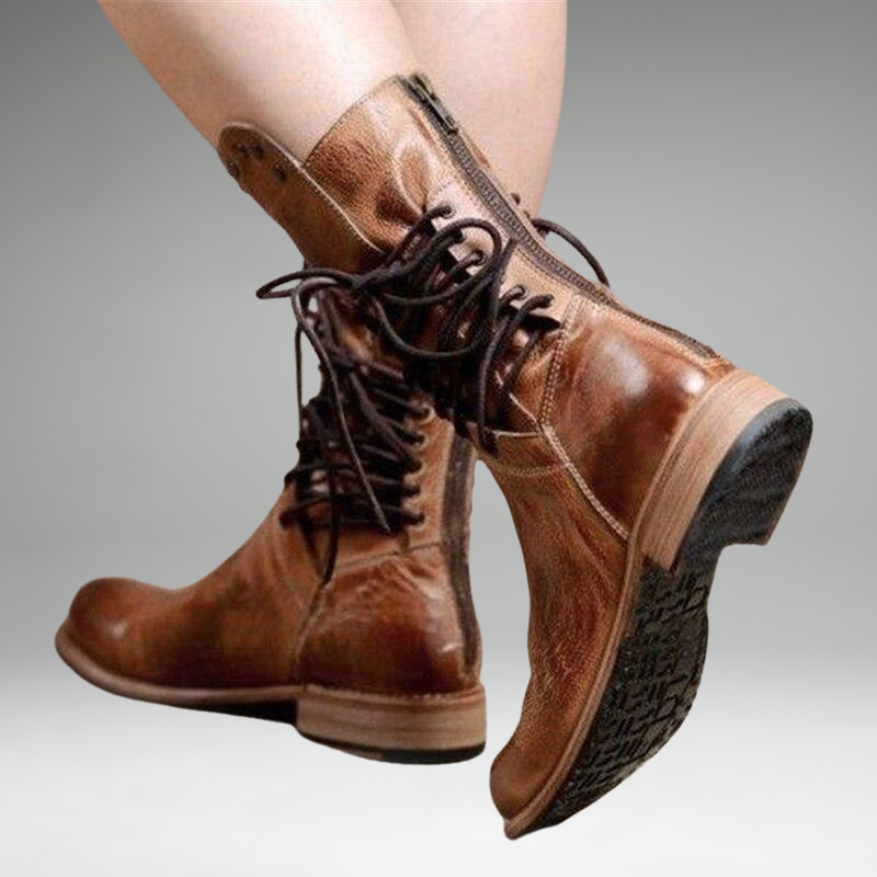 Bottes en cuir Aruna Tahi (Nouvelle Collection)