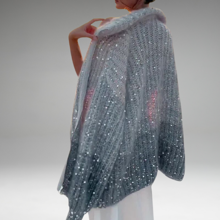 Angelina | Pull en tricot luxueux avec des détails en paillettes élégants