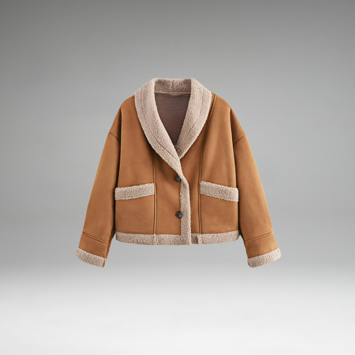 Anoura - Veste en Fleece avec Col Contrasté