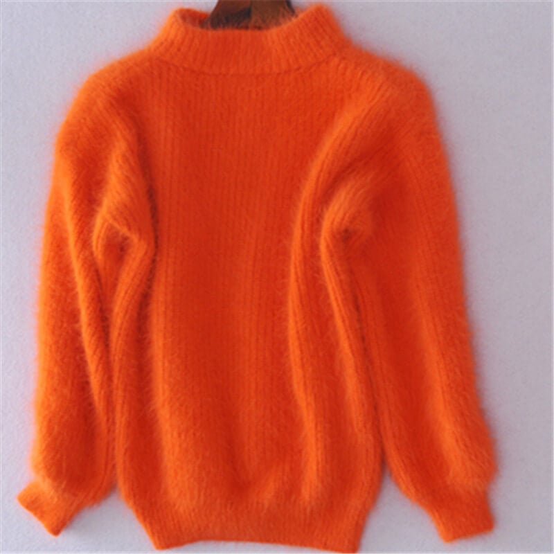 Emilie - Pull en laine tricoté ample