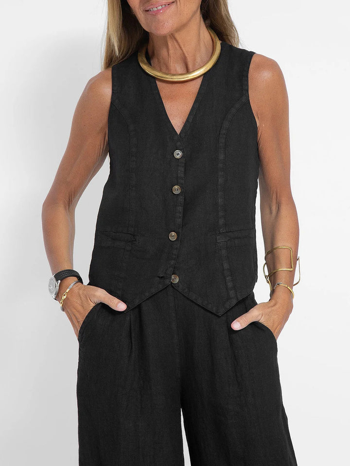 Ella - Ensemble Veste & Pantalon Large (Presque épuisé)
