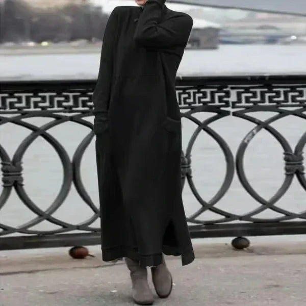 Wafa - Robe Longue Élégante et Confortable