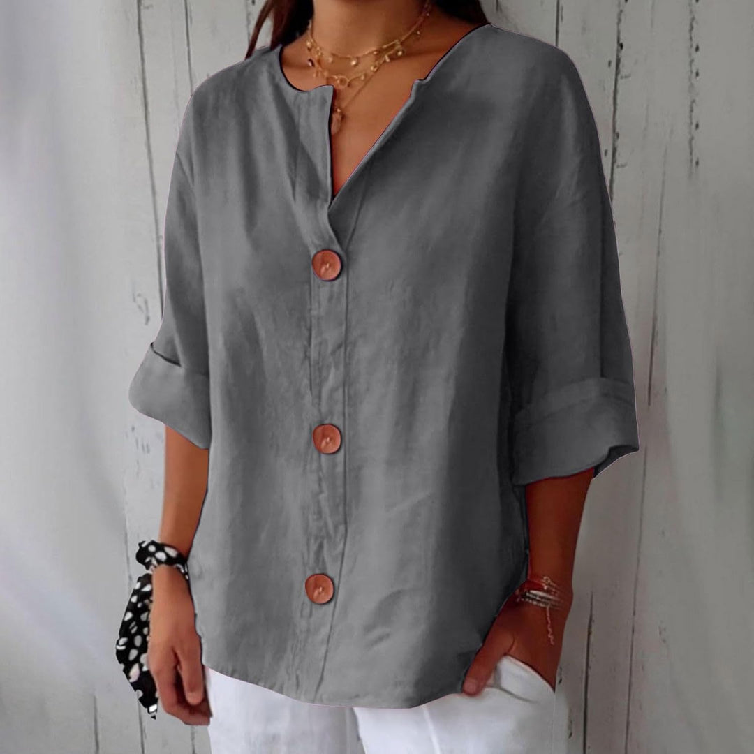 Aline™ | Chemise en lin légère et aérée