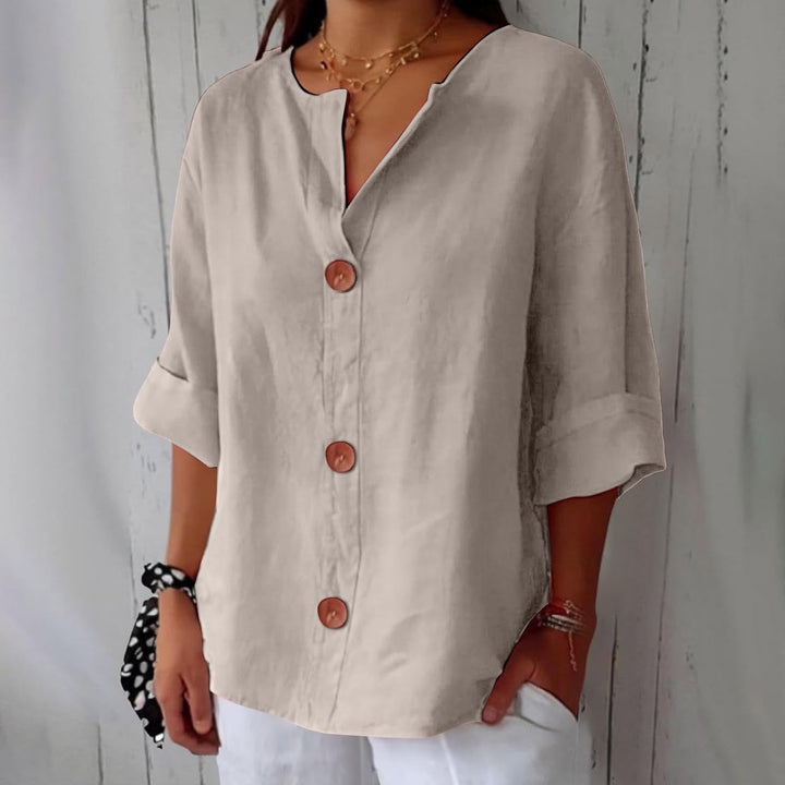 Aline™ | Chemise en lin légère et aérée