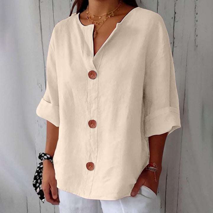 Aline™ | Chemise en lin légère et aérée