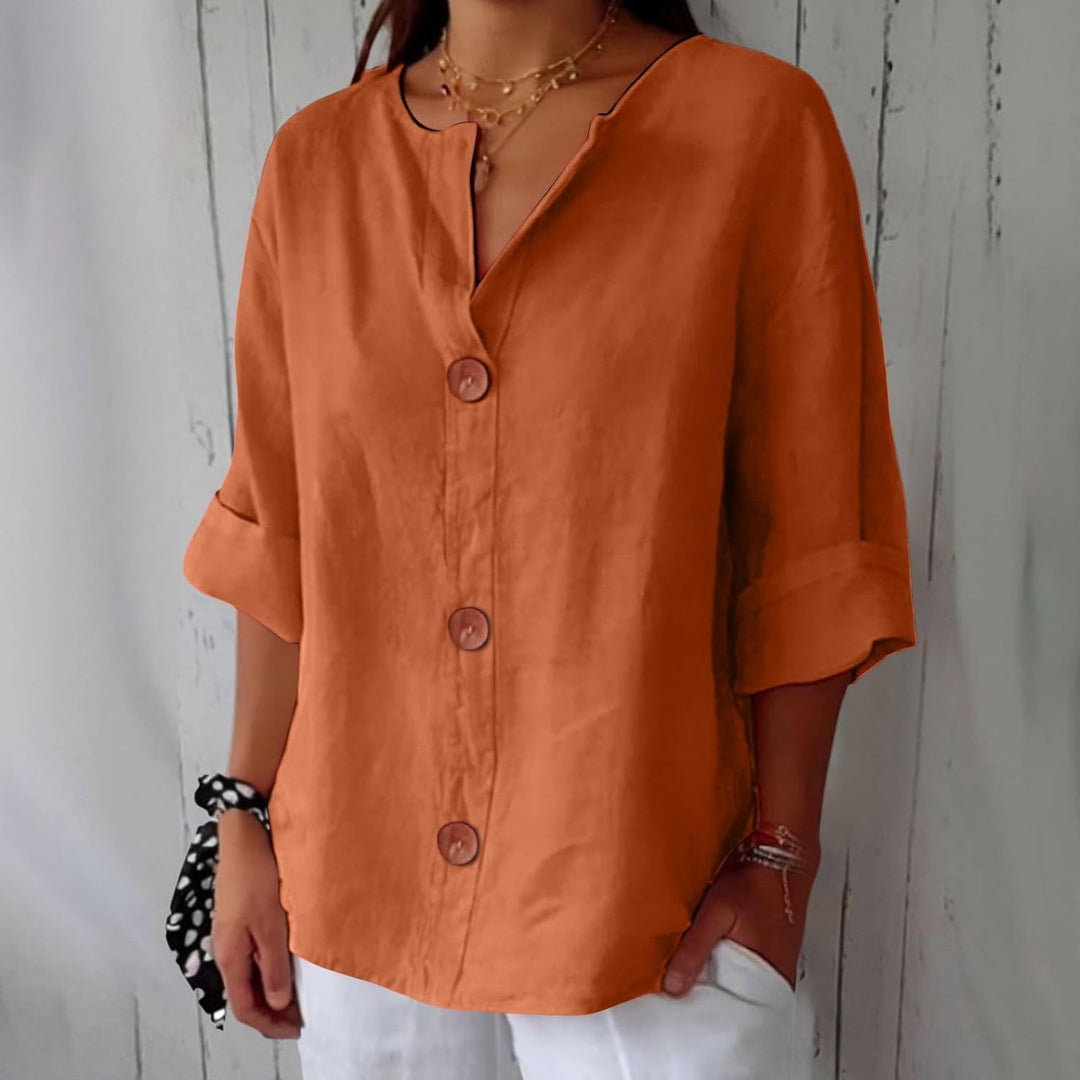 Aline™ | Chemise en lin légère et aérée