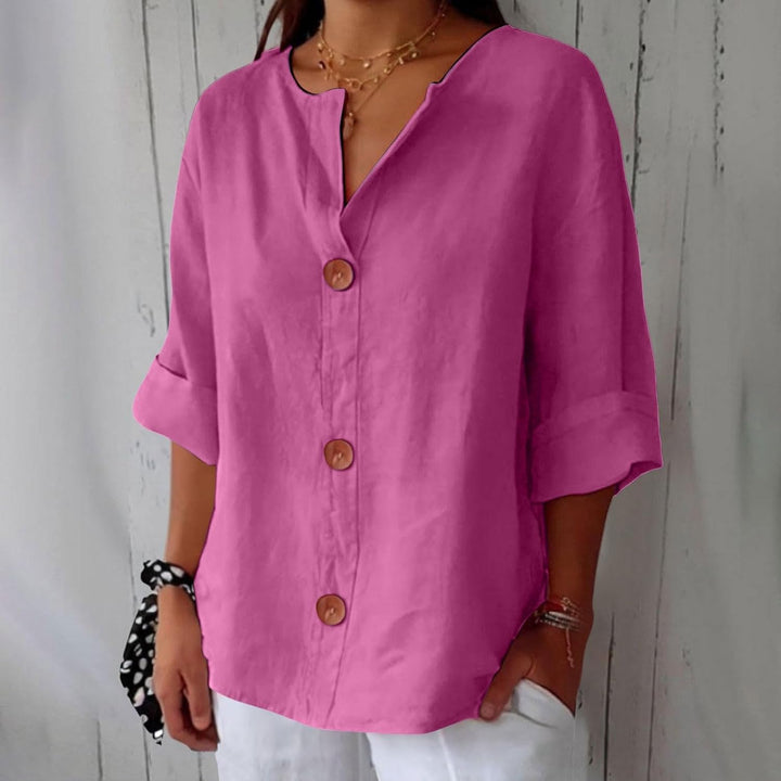 Aline™ | Chemise en lin légère et aérée