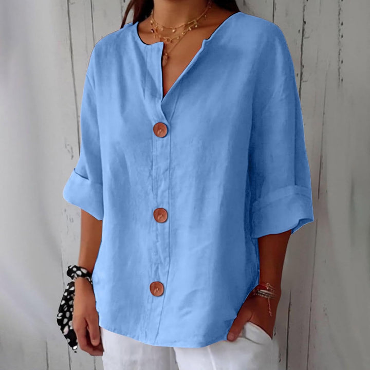 Aline™ | Chemise en lin légère et aérée