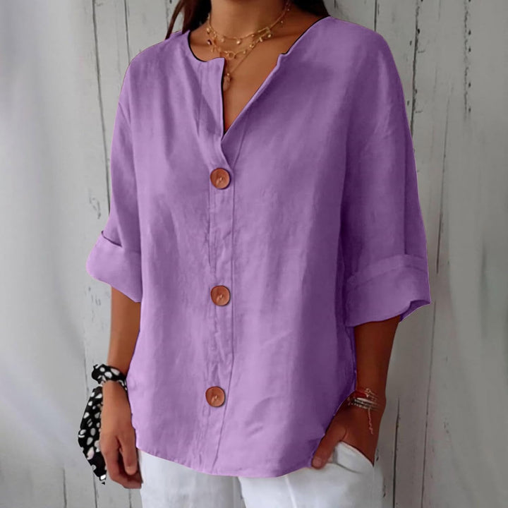Aline™ | Chemise en lin légère et aérée