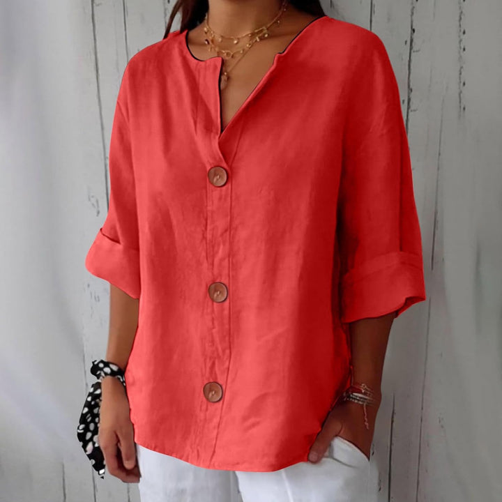 Aline™ | Chemise en lin légère et aérée