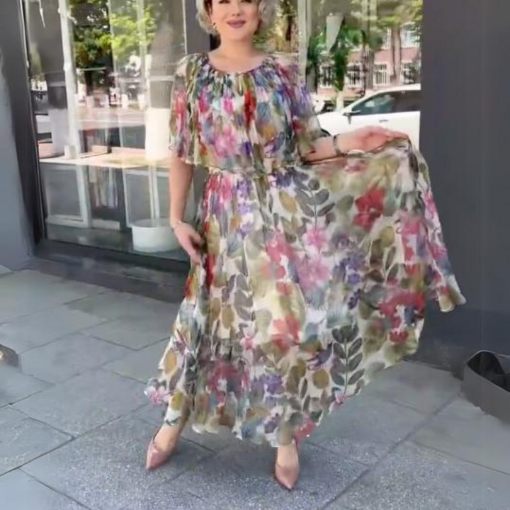 Donna™ - Robe Maxi Fleurie pour Femmes