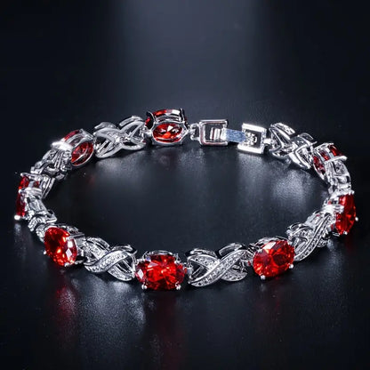 Bracelet Alendra Flameaux | Or blanc
