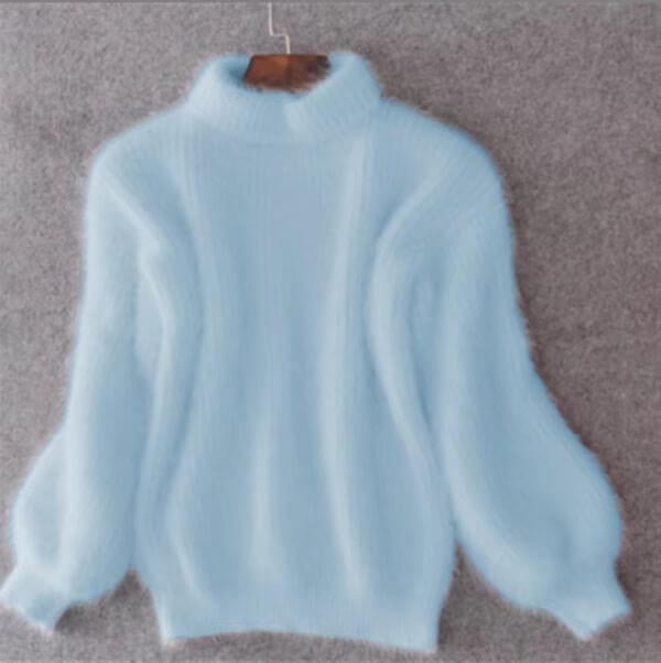 Emilie - Pull en laine tricoté ample