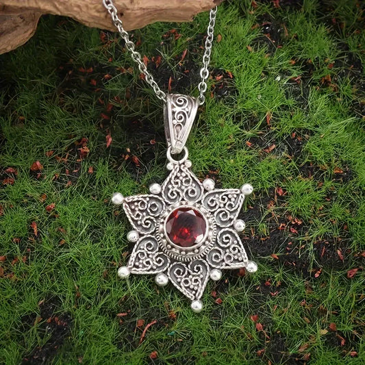 Collier Jessindra Carmalyth | Or blanc