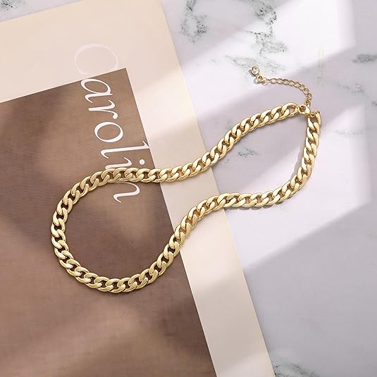 Collier Chunky Cuban Link | Or