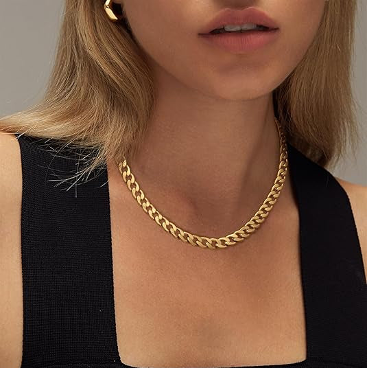 Collier Chunky Cuban Link | Or