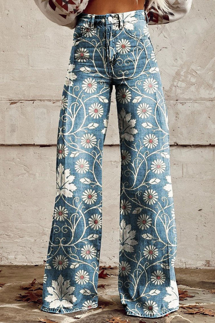 Maike | Pantalon Vintage Boho