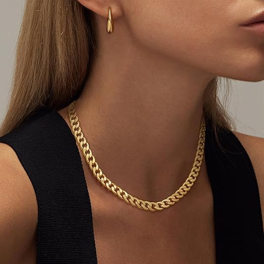 Collier Chunky Cuban Link | Or