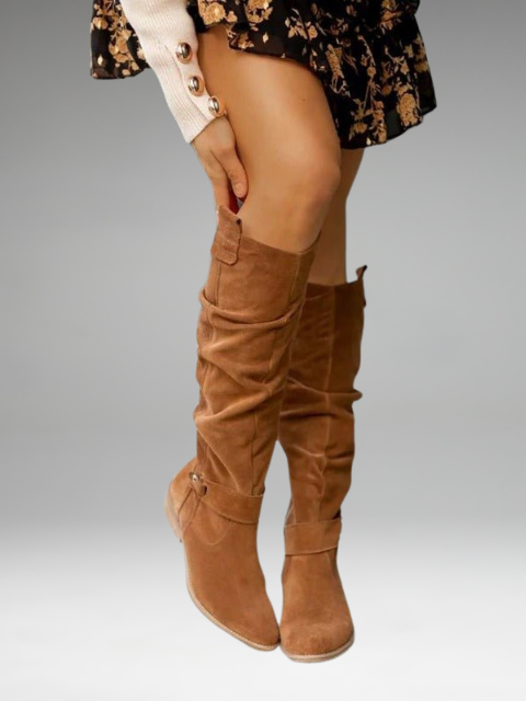 Bottes en cuir Allison (Nouvelle collection)
