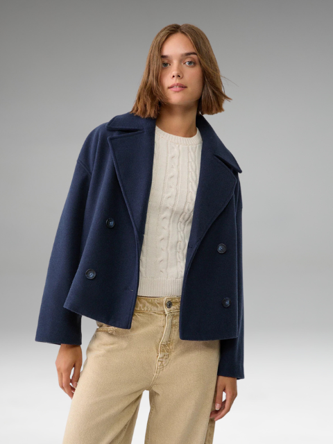 Cyrisse - Manteau Designer à Découpes