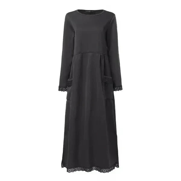 Wafa - Robe Longue Élégante et Confortable