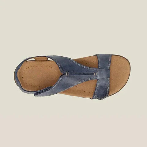 Giulia™ - Sandales orthopédiques en cuir décontractées