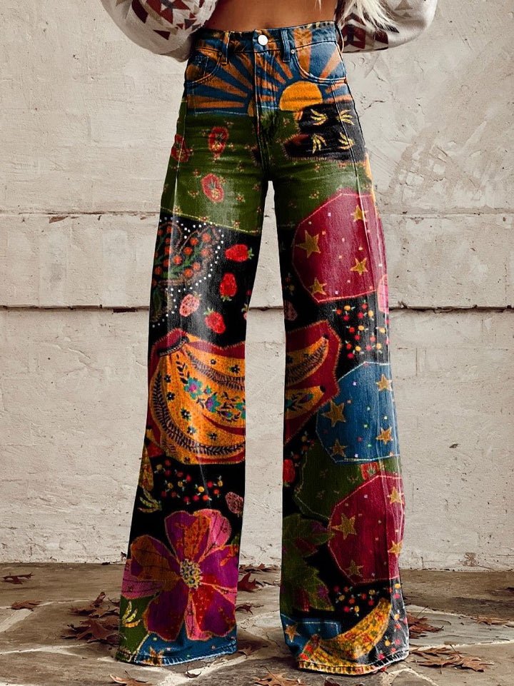 Sanne | Pantalons Vintage Boho