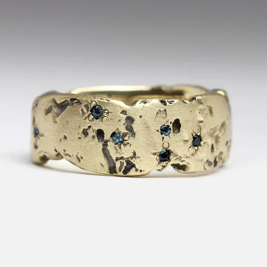 Radiance - Bague en Pierre Bleue