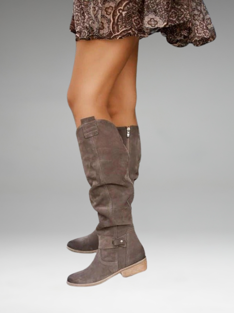 Bottes en cuir Allison (Nouvelle collection)