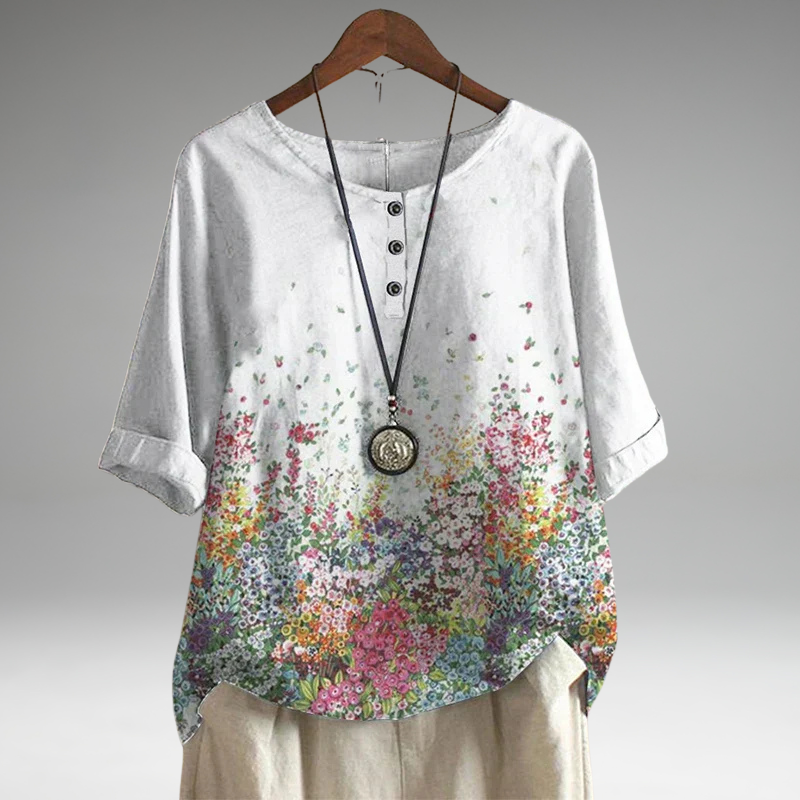Anya | Blouse d'inspiration rétro