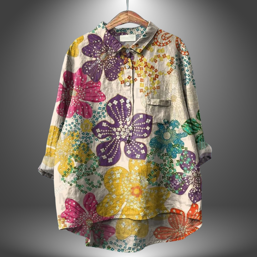 Blouses Florales Classiques Laluna®