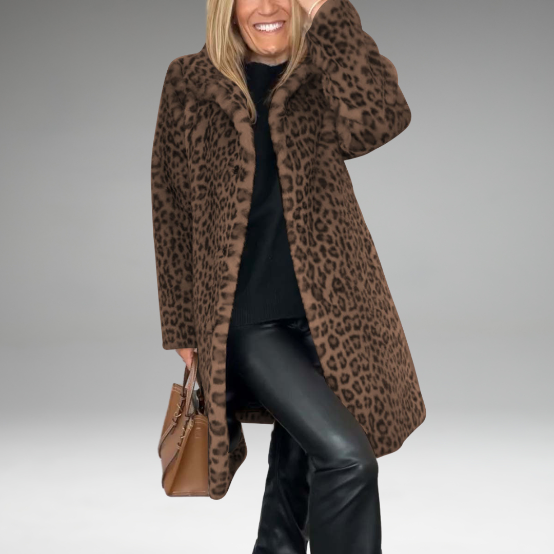 Daisy | Manteau Imprimé Léopard