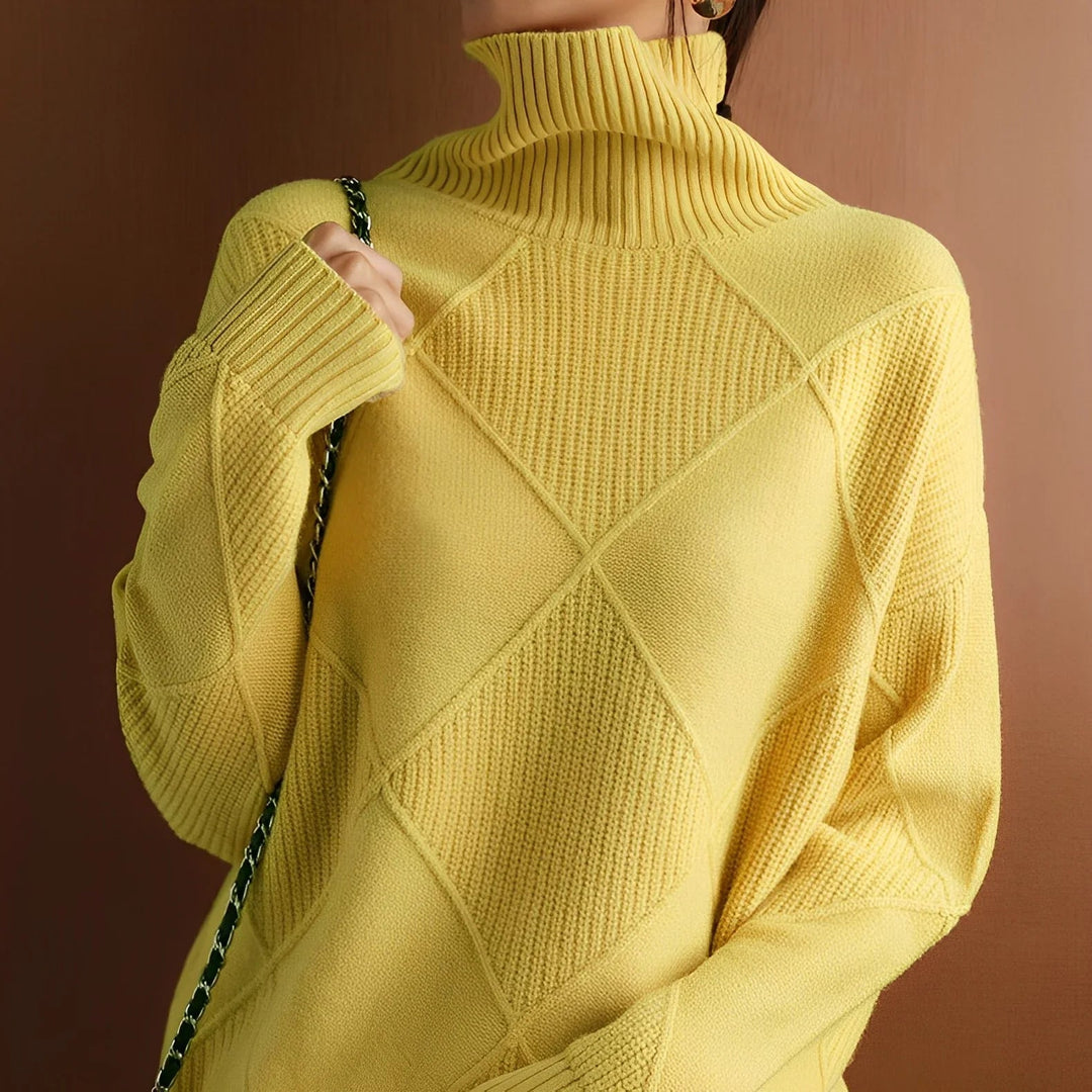 Zara - Pull Col Roulé Décontracté